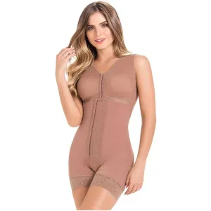MariaE Post Op Shapewear for Women | Bra & Mid Thigh (Mocha)