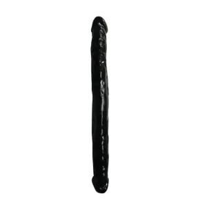 Me You Us Eighteen Double Ended Dildo Black 18 Inch