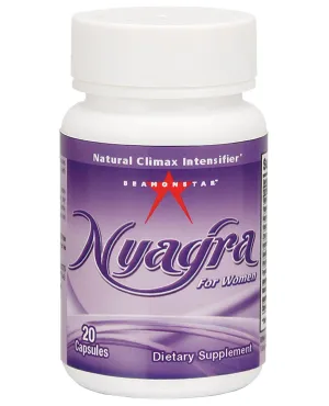 Nyagra Female Climax Intensifier - Bottle of 20 Capsules