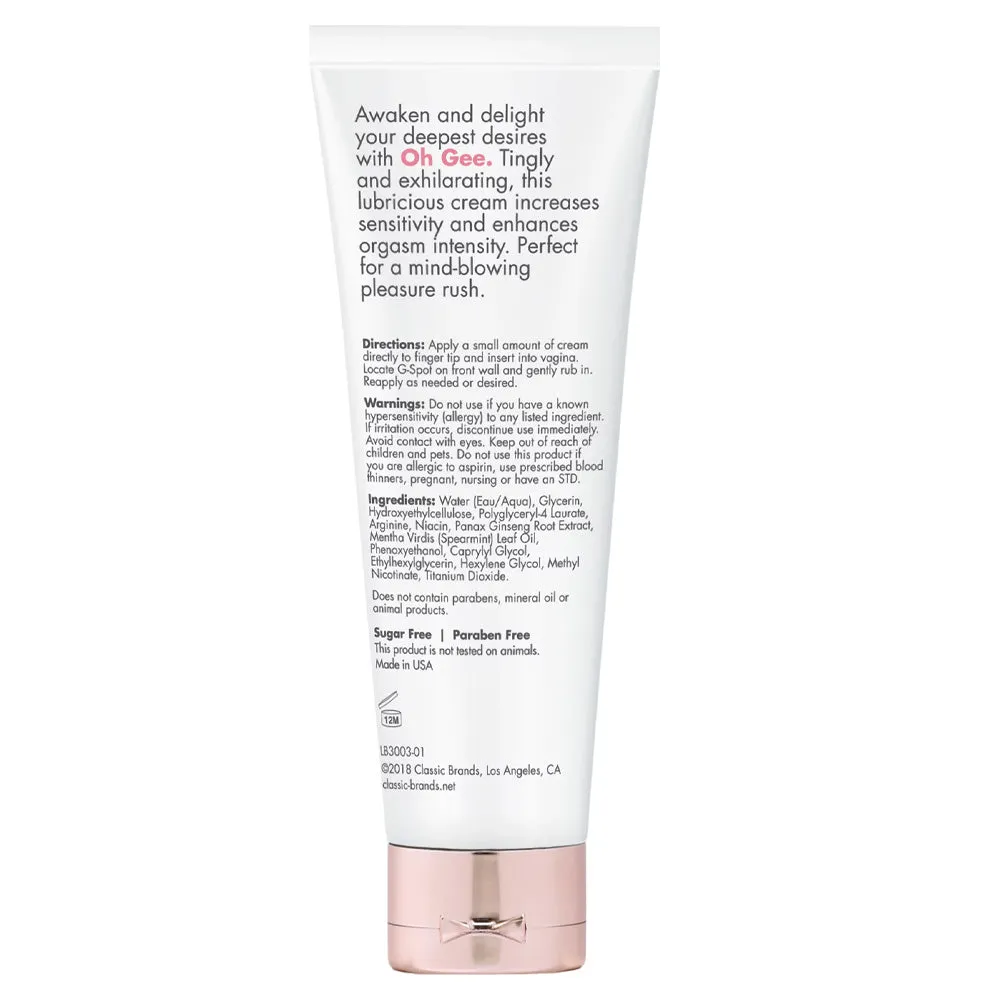 Oh Gee G-Spot Stimulant Gel
