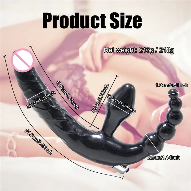 ORSSI Simulation Phallus Three-Point Anal Plug