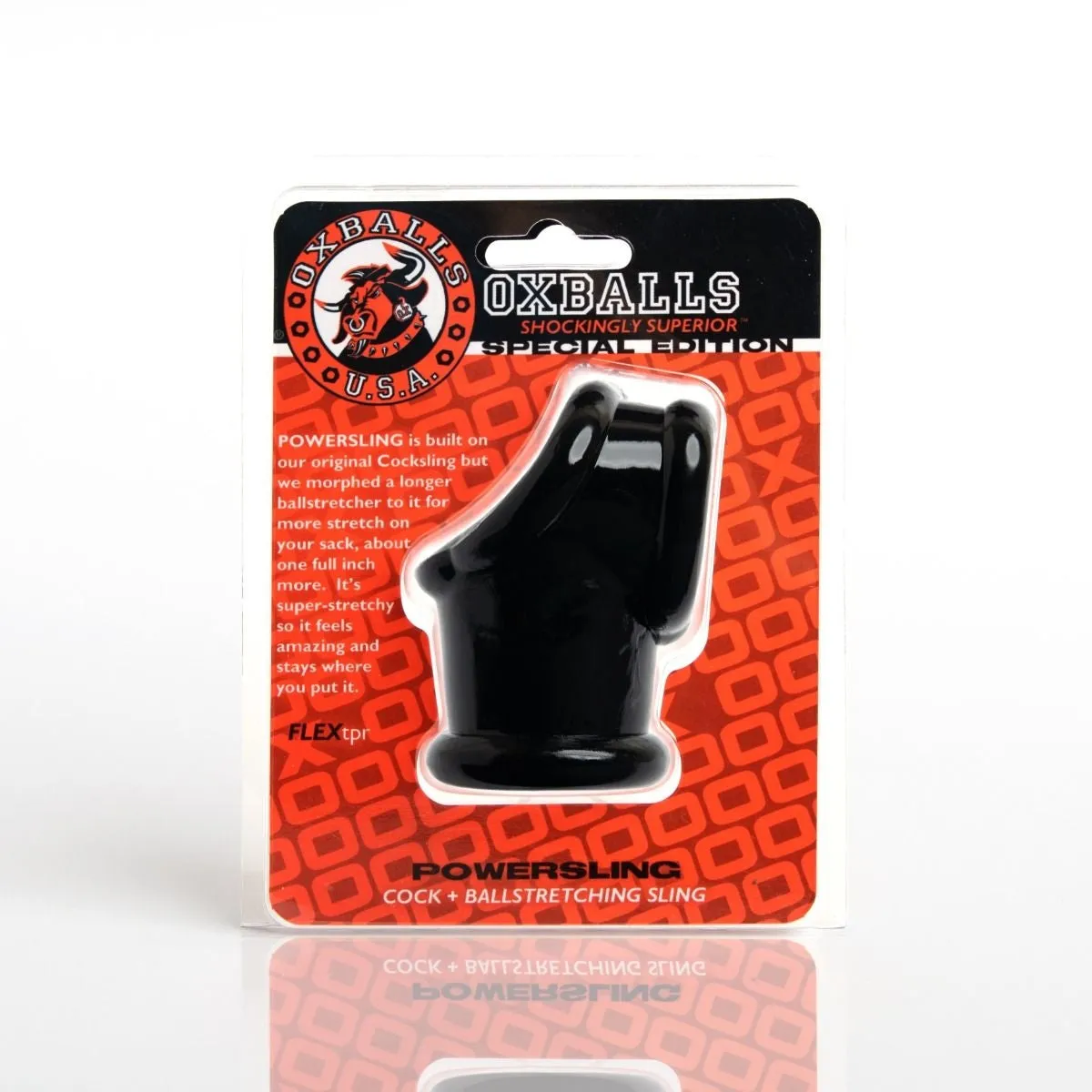Oxballs Powersling Cock & Ball Sling Black