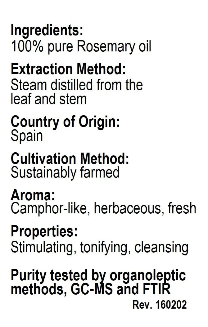 Rosemary Oil, 1 oz