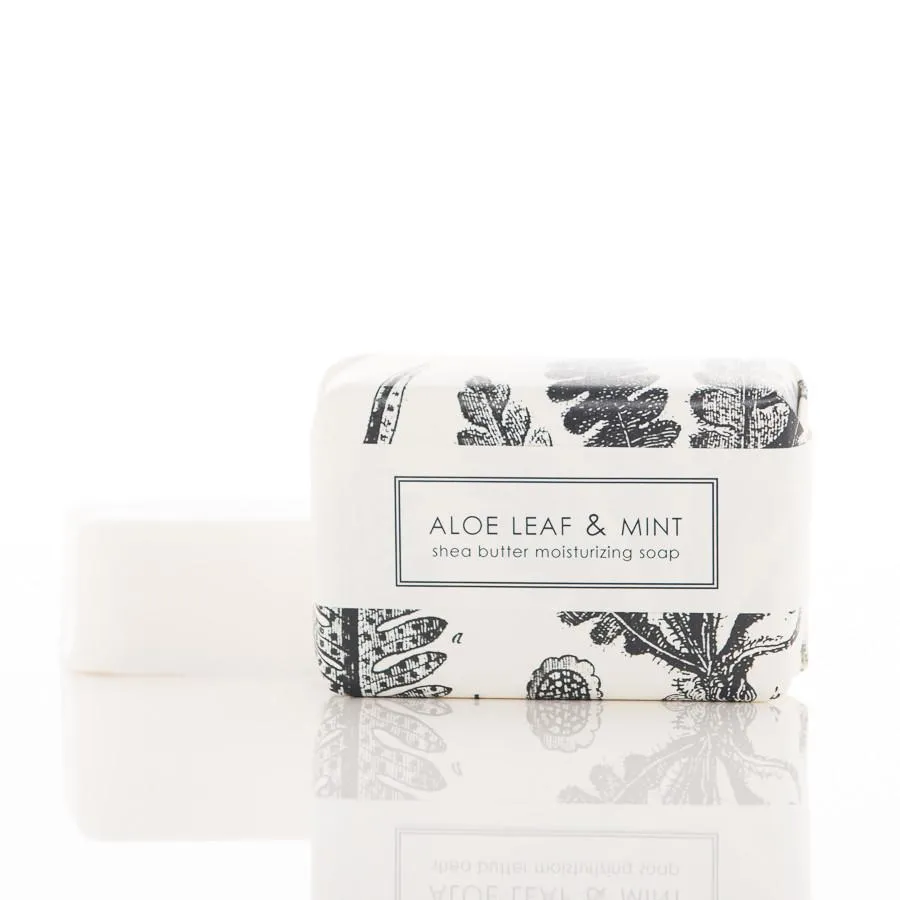 Shea Butter Bath Bar (Aloe Leaf   Mint)