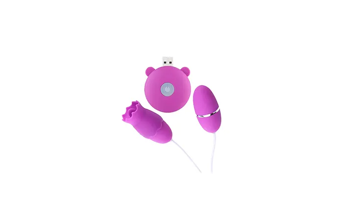 Shuang Mi Mini Sexy Jumping Egg Tongue Vibrator