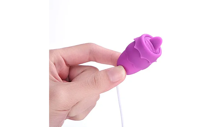 Shuang Mi Mini Sexy Jumping Egg Tongue Vibrator