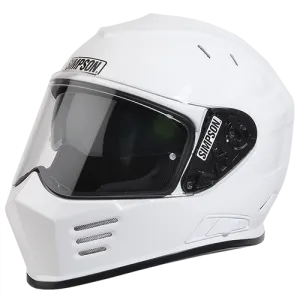 Simpson Ghost Bandit Helmet - White