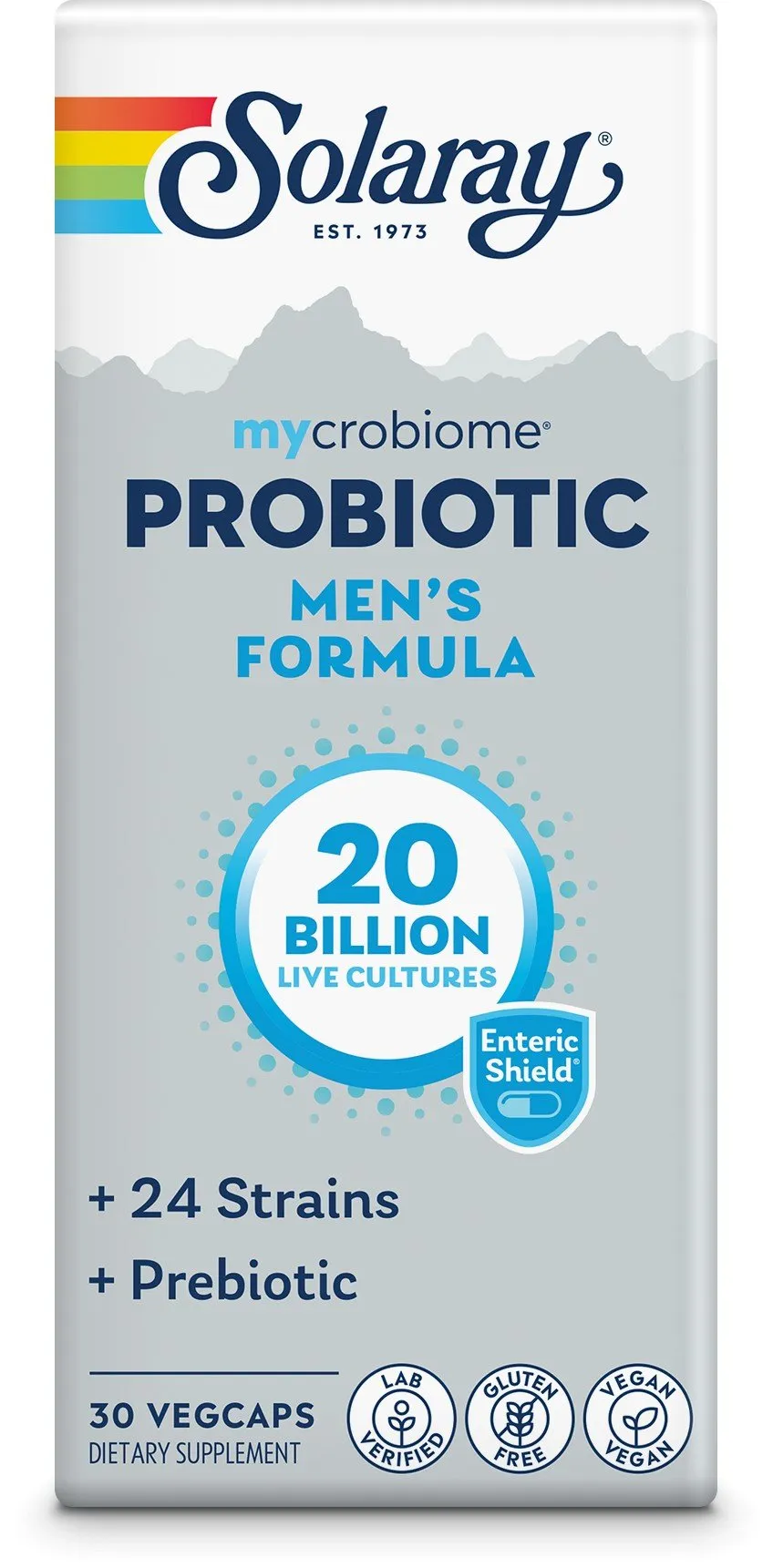 Solaray Mycrobiome Probiotic Men's 30 VegCap
