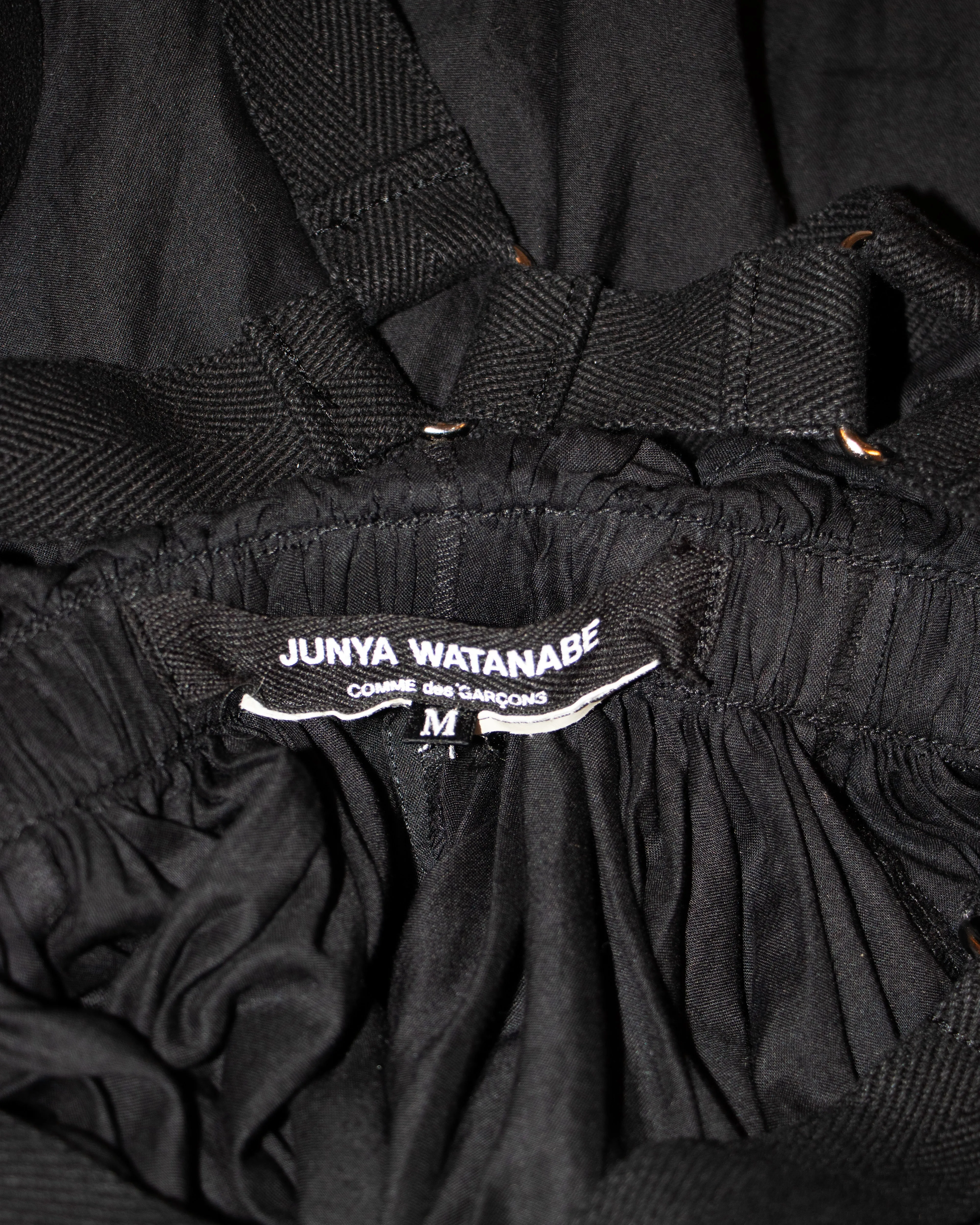 S/S 2003 Junya Watanabe for Comme des Garçons Black Parachute Skirt M