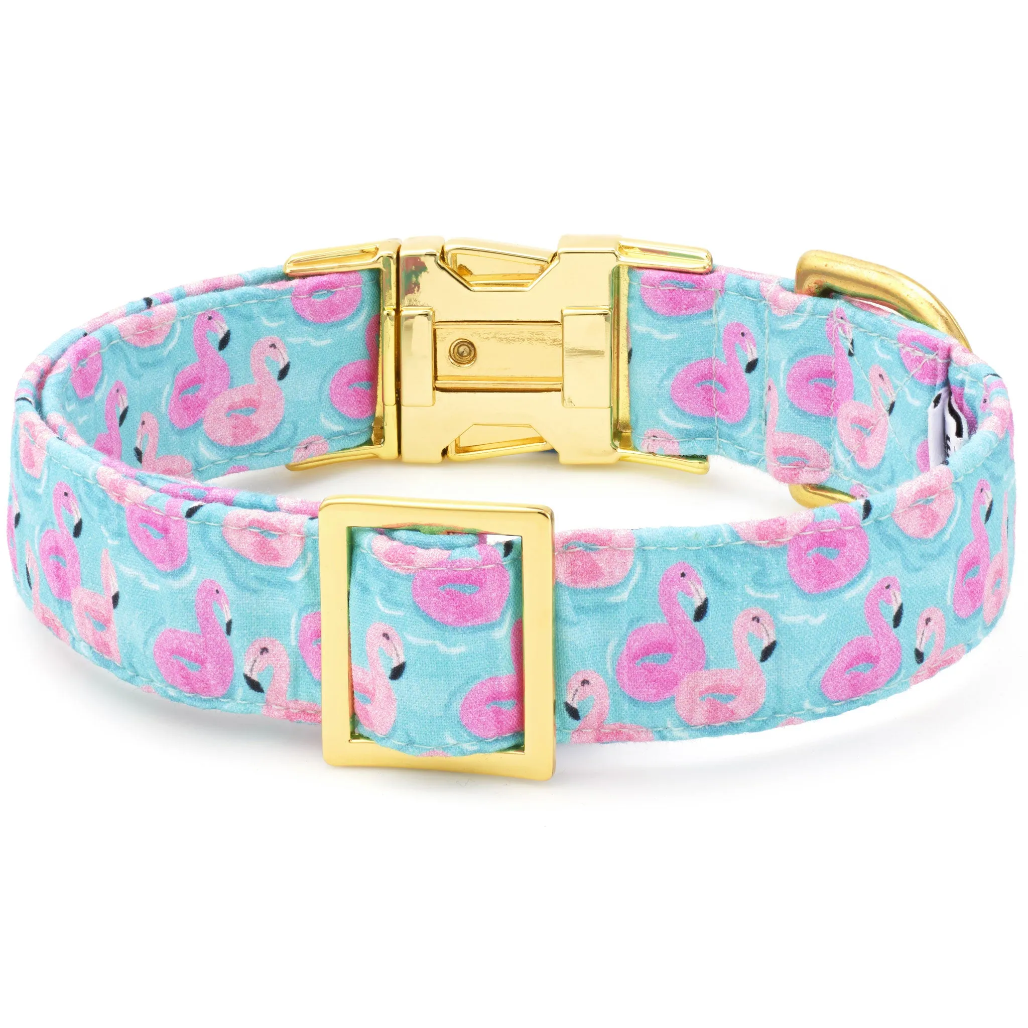 The Foggy Dog Collar - Flamingo Floaties
