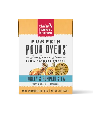 The Honest Kitchen Pumpkin Pour Over - Turkey Stew for Dogs 5.5oz
