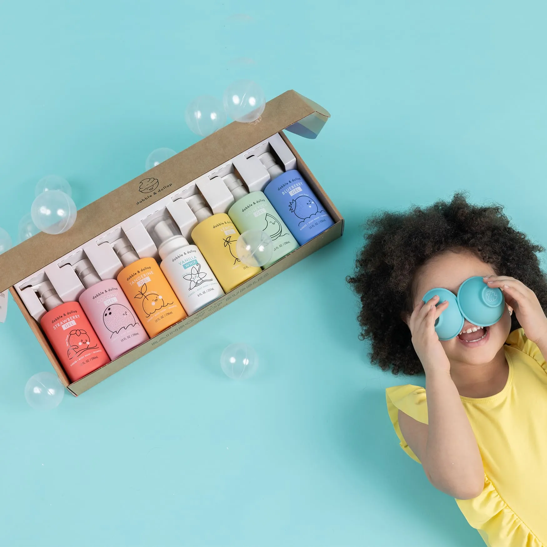 The Rainbow of Bubbles Ultimate Bath Set