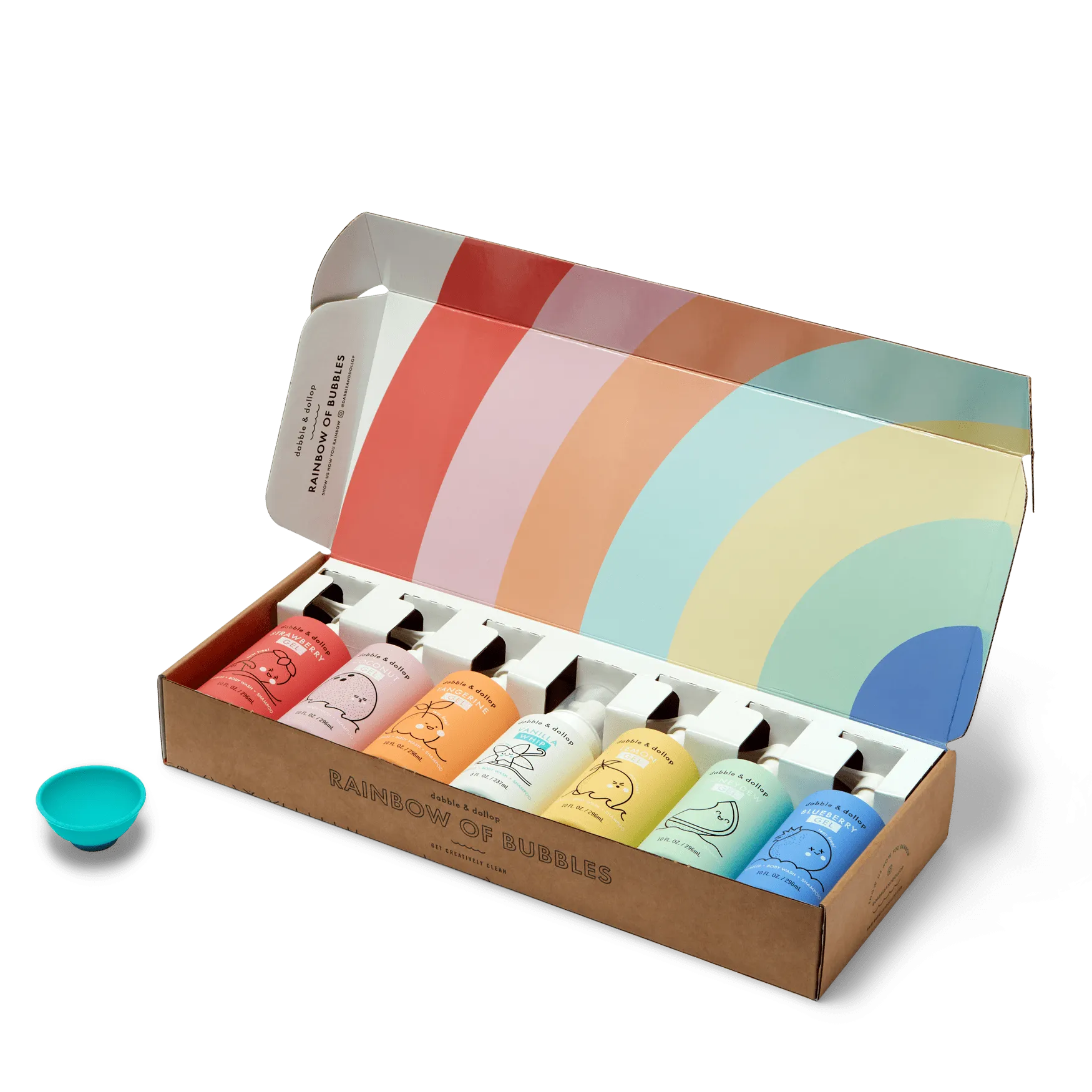 The Rainbow of Bubbles Ultimate Bath Set