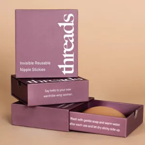 Threads Invisible Reusable Nipple Stickies