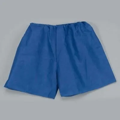 TIDI Products Exam Shorts, Non Woven, Dark Blue