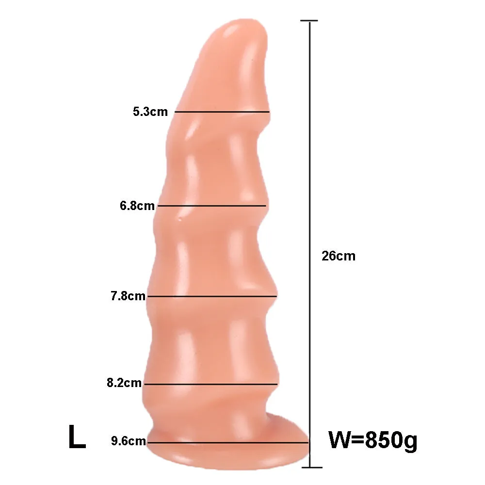 Wave Back Court Anal Plug