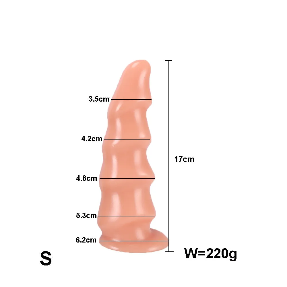 Wave Back Court Anal Plug