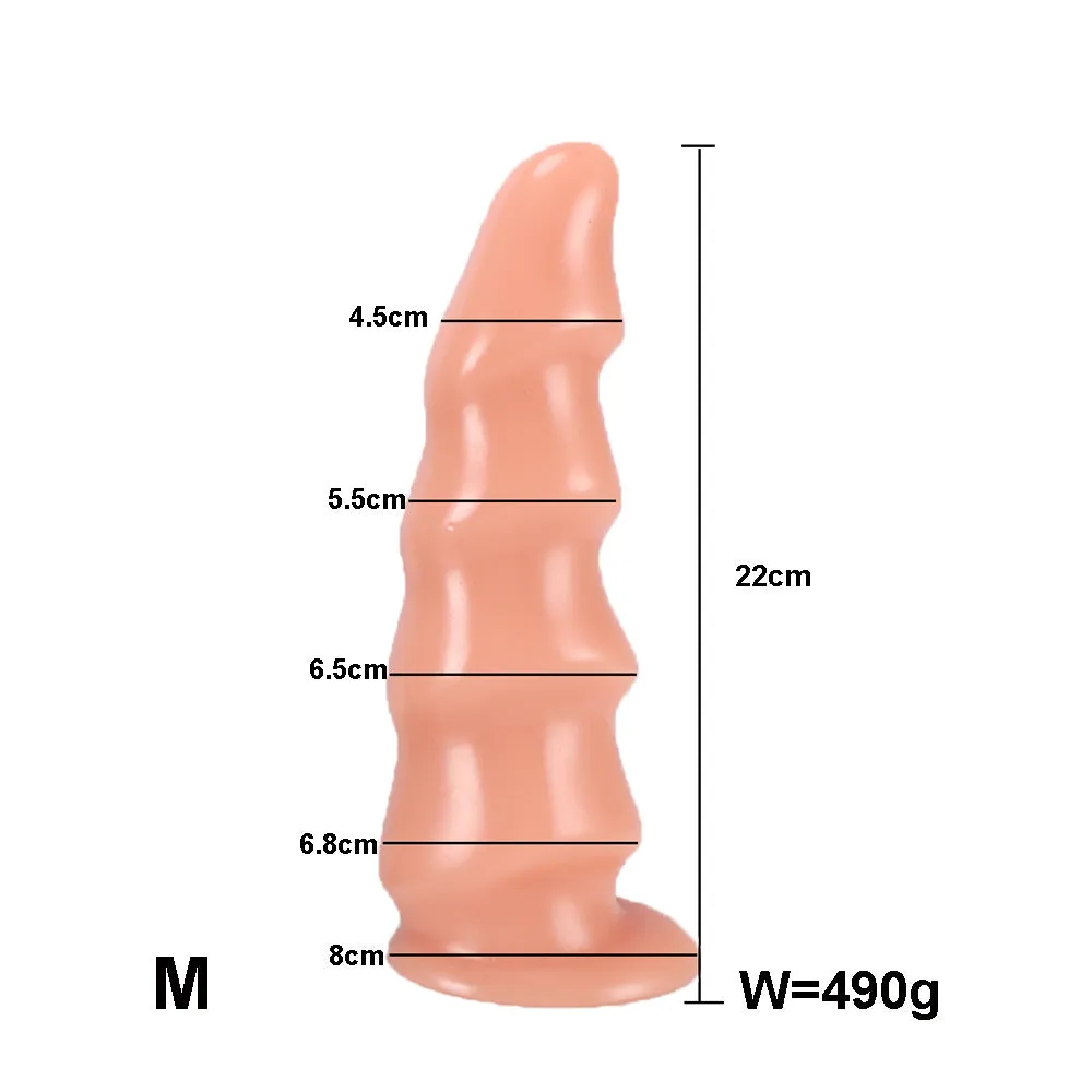 Wave Back Court Anal Plug