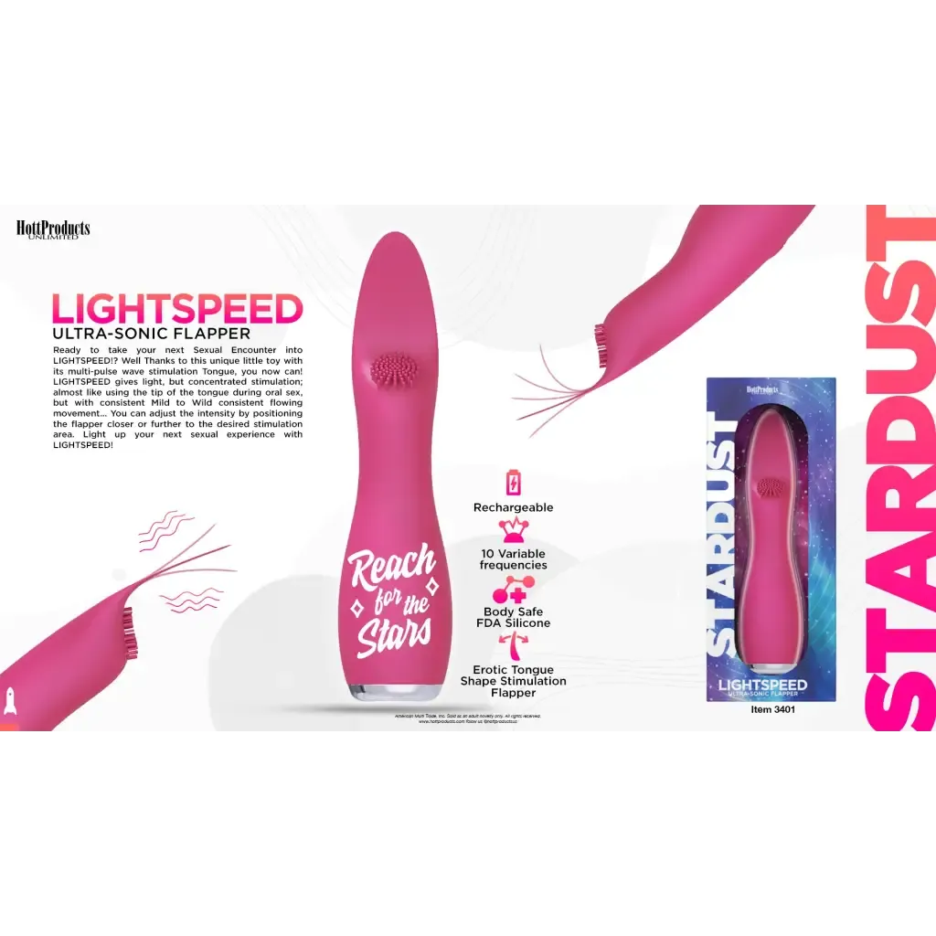 (wd) Stardust Light Speed Toy Flapper Tip