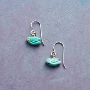 Western Bluebird Earrings