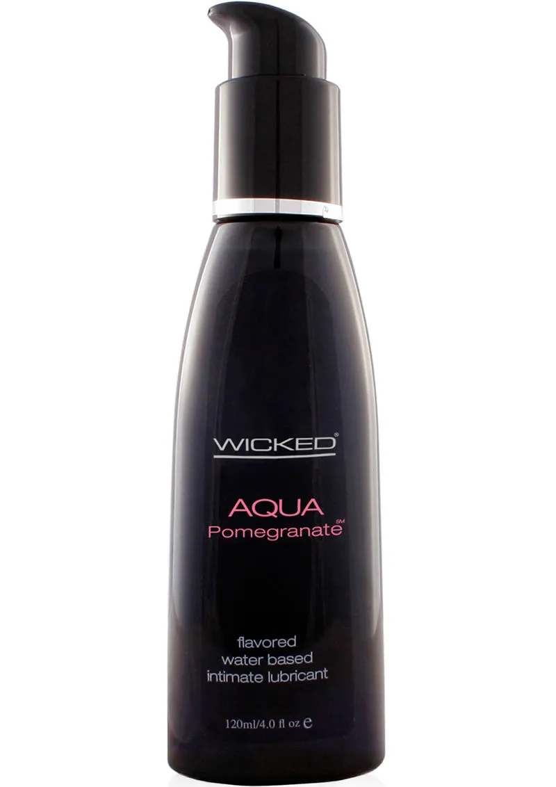 Wicked Aqua Pomegranate Lube 4 Oz.