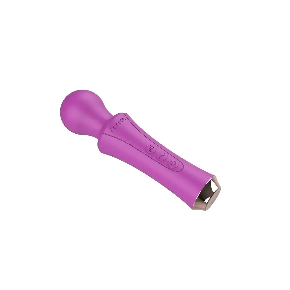 Xocoon Silicone Purple Rechargeable Multi Speed Massage Wand